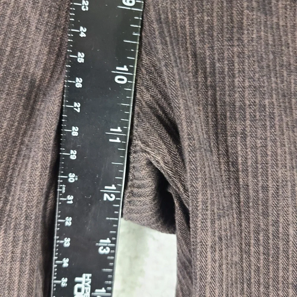 AG Adriano Goldschmied Pants Mens 36x32 Dark Brown The Marshall Slim Trousers EC